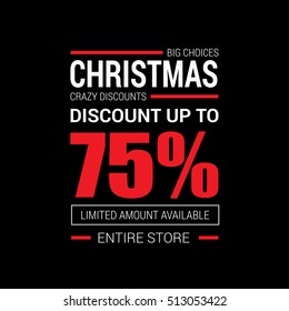 Merry Christmas sale design template. Xmas banner. Christmas decoration vector design elements. Typographic elements, vintage labels, frames, ribbons. Flourishes calligraphic. Vector illustration