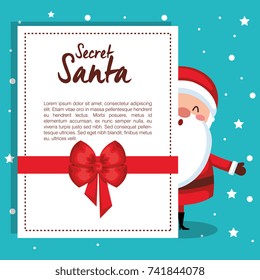 merry christmas santa character