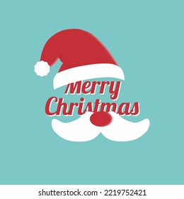 merry christmas and santa claus icon