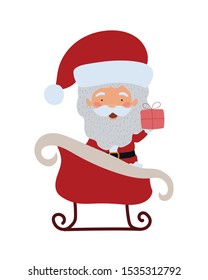 Similar Images, Stock Photos & Vectors of santa claus cartoon icon