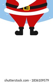 Merry Christmas  santa retro designs. EPS10 vector.