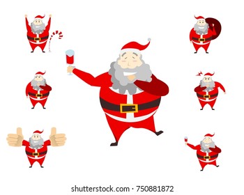 Merry Christmas Santa Snow Man