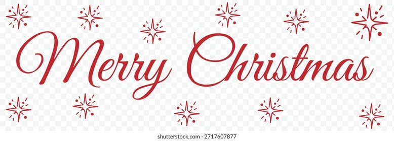 Feliz caligrafía de guiones de Navidades. Feliz Navidad letras creativas dibujadas a mano saludo. Vector de guiones de Festiva de letras de Navidades alegres elegantes. eps 10