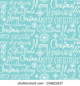 Merry Christmas seamless background pattern