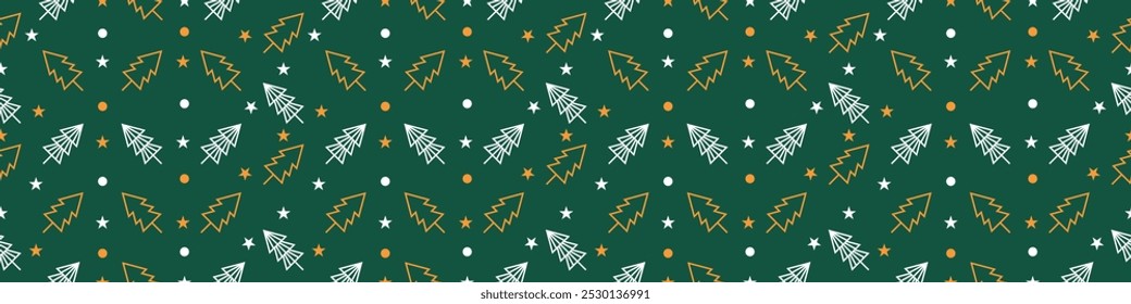Merry Christmas Seamless colorful pattern design. 
