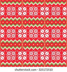 Merry Christmas seamless pattern