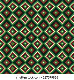 Merry Christmas seamless pattern