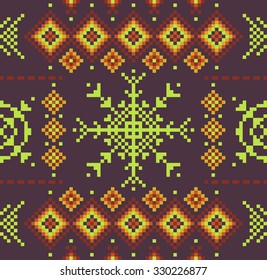 Merry Christmas seamless pattern