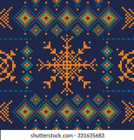 Merry Christmas seamless pattern