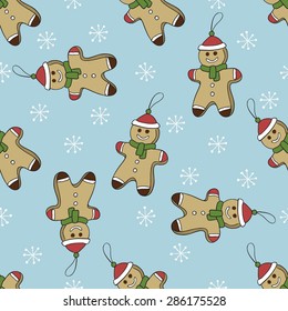 "Merry Christmas", seamless pattern. Seamless background. Winter background