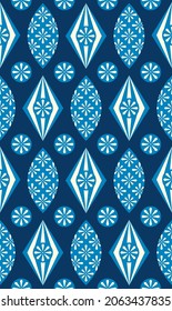 Merry Christmas seamless pattern. Repetitive pattern. Vector illustration.