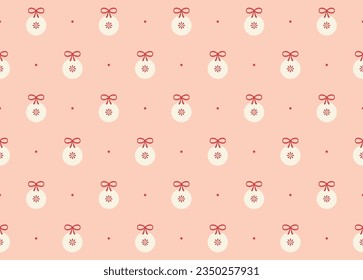 Merry Christmas seamless pattern. Repetitive pattern. Vector illustration.
