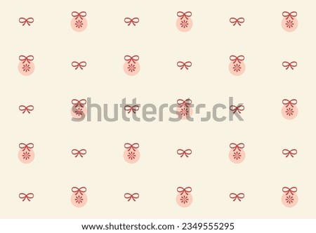 Merry Christmas seamless pattern. Repetitive pattern. Vector illustration.