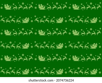 Frohe Weihnachten nahtlose Muster. Weihnachtsmann-Hintergrund. Design für Kissen, Druck, Mode, Kleidung, Stoff, Geschenkverpackung. Vektor.