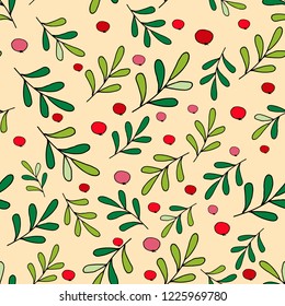 Merry christmas seamless pattern vector