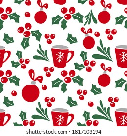 Feliz Navidad. Patrones sin inconvenientes. Antecedentes del año nuevo
