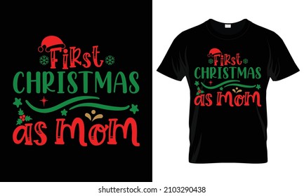 Merry Christmas Shirt Print Template, Typography Design for Holyday, Motivational Quotes, Santa's Favorite Gifts, Christmas Tree Vector