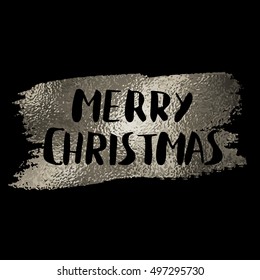 Merry Christmas silver