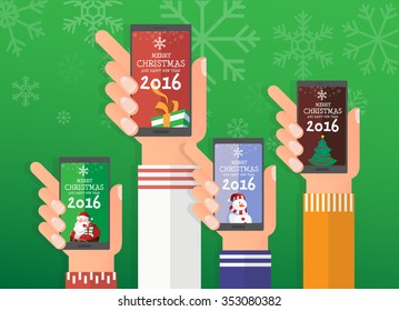 Merry Christmas Smart Phone Set