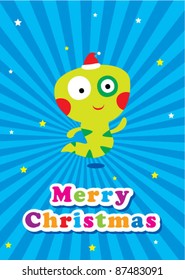 merry christmas snake