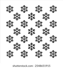 Merry Christmas snow background vector illustration.