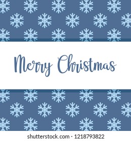 merry christmas snowflakes decorative pattern