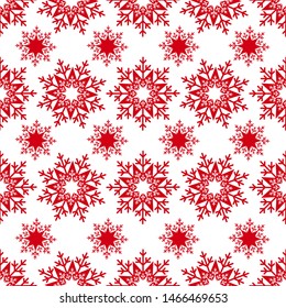 Merry Christmas!
Snowflakes seamless pattern. Can be used to pack gifts, cards, banners, clothes.