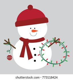 Merry Christmas Snowman