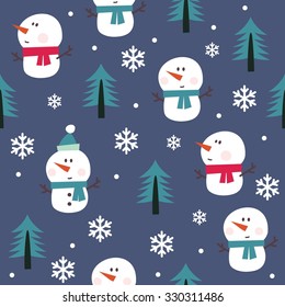 merry christmas Snowman print design