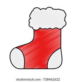 merry christmas socks decorative
