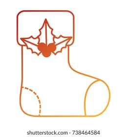 merry christmas socks decorative
