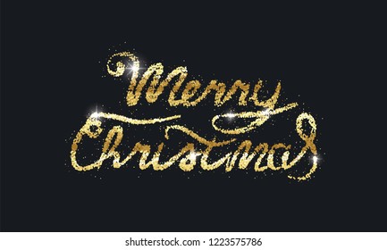 Merry Christmas sparkles