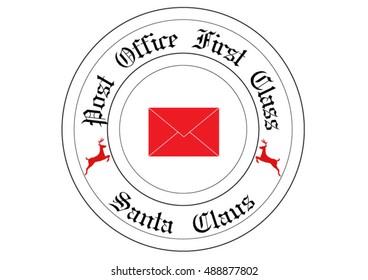 Merry Christmas stamp