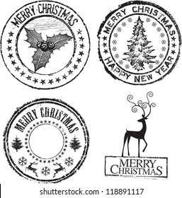 Merry Christmas stamp set