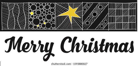 Merry Christmas with a star