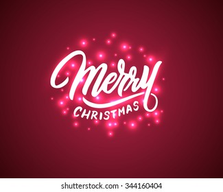 Merry Christmas with star