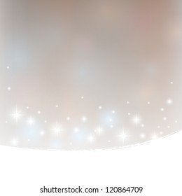 Merry Christmas starry vector background
