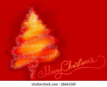 Merry Christmas star-tree