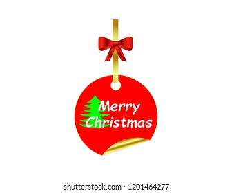 Merry Christmas sticker