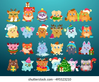 Different Type Vector Cartoon Dogs Stock Vector (Royalty Free) 1085089025