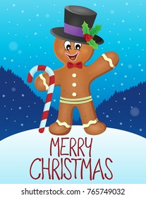 Merry Christmas subject image 5 - eps10 vector illustration.