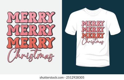 Merry Christmas Sublimation t shirt template