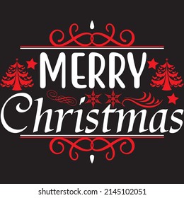 Merry Christmas, Christmas Svg Design, Vector File.