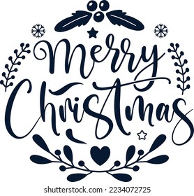 Merry Christmas SVG, png, eps, Christmas Quotes, Winter SVG, Santa SVG svg