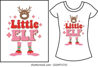 Merry Christmas SVG retro Vintage design. Groovy Christmas T-shirt design gift for the family. papa shirt