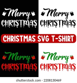 MERRY Christmas SVG t shirt designs Christmas graphic prints set, nurse Christmas t shirt designs for ugly sweater x mas party. Holiday décor with x mas tree, Santa.