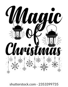 Merry Christmas Svg T-shirt Design. Typography, Custom, Vector, Christmas swag, Merry Christmas, Winter, Xmas, Holiday and Santa svg, Commercial Use, Cut Files Cricut, Silhouette, eps, dxf, png
