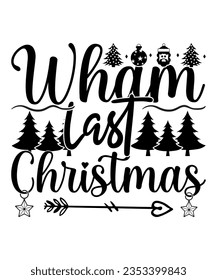 Merry Christmas Svg T-shirt Design. Typography, Custom, Vector, Christmas swag, Merry Christmas, Winter, Xmas, Holiday and Santa svg, Commercial Use, Cut Files Cricut, Silhouette, eps, dxf, png