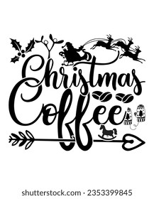 Merry Christmas Svg T-shirt Design. Typography, Custom, Vector, Christmas swag, Merry Christmas, Winter, Xmas, Holiday and Santa svg, Commercial Use, Cut Files Cricut, Silhouette, eps, dxf, png