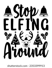 Merry Christmas Svg T-shirt Design. Typography, Custom, Vector, Christmas swag, Merry Christmas, Winter, Xmas, Holiday and Santa svg, Commercial Use, Cut Files Cricut, Silhouette, eps, dxf, png